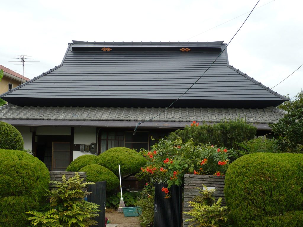 岡山市内　屋根　改修工事
