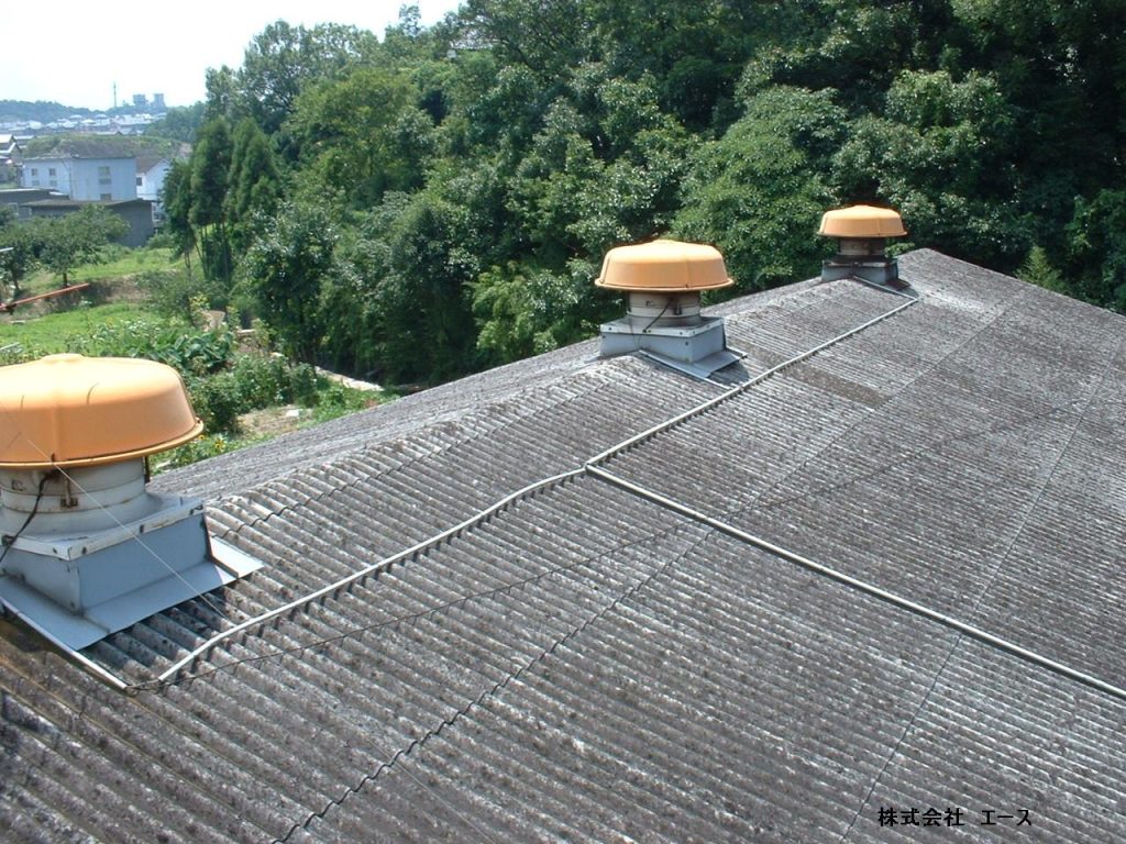 倉敷市内　屋根　改修工事