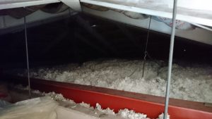 倉敷市内　天井裏　暑さ対策　熱中症予防　遮熱工事