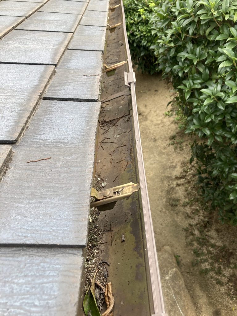 倉敷市内　樋点検　建物メンテナンス